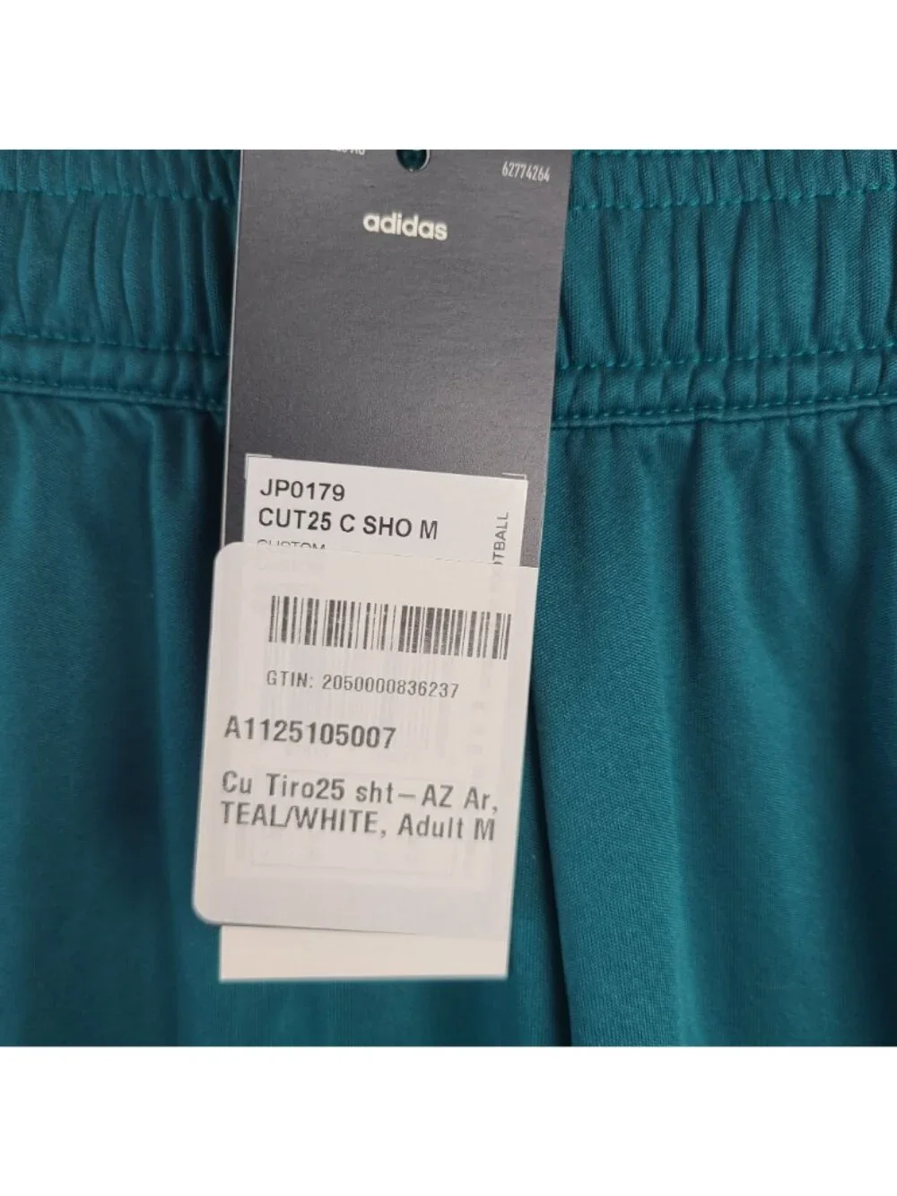 NEW Adidas Arizona Arsenal Soccer Jersey & Shorts Set Teal/White Men's Medium